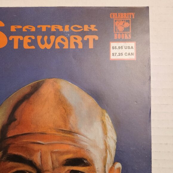 Patrick Stewart: The Unauthorized Biography #1A (1992) Celebrity Books, Herrera - Picture 4 of 14
